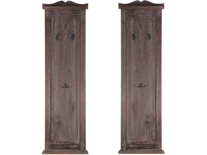 MCW Wandgarderobe H33 2er-Set Shabby