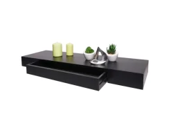 MCW Wandregal H37 Schublade 8x80x25cm