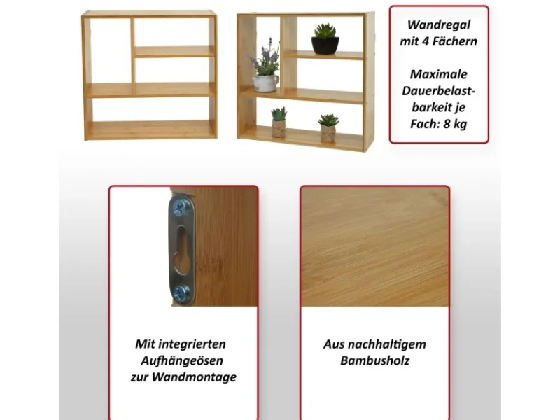MCW Wandregal M22 50x50x15cm