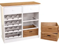 MCW Flaschenregale^Weinregal B96 mit Schubladen