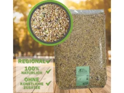 MeineHennen Kleintierbedarf^KÖRNER VITAL 30 Kg PREMIUM Hühnerfutter Wachtelfutter mit Muschelschalen Alleinfuttermittel