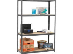 OBI Kellerregale|Schwerlastregal^Metall-Schwerlastregal SL 120/200 Lackiert 180 cm x 120 cm x 50 cm