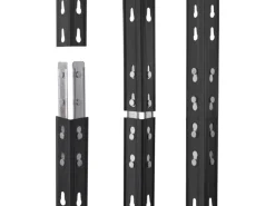 AR Shelving Metall-Schwerlast-Steckregal Rivet Anthrazit 180 cm x 90 cm x 45 cm 4 Böden