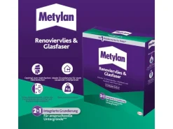 Metylan Tapezierzubehör^Tapetenkleister Renoviervlies & Glasfaser 500 g Transparent