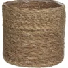 Mica Decorations Aufbewahrung^Korb Atlantic Ø 16 cm Hellbraun