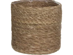 Mica Decorations Aufbewahrung^Korb Atlantic Ø 16 cm Hellbraun