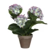 Mica Decorations Kunstpflanzen^Kunstpflanze Hortensie Ø 35 cm x 40 cm Violett