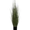 Mica Decorations Kunstpflanze Gras im Kunststofftopf Ø 35 cm x 122 cm Grün