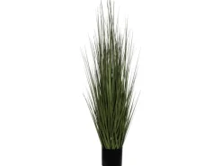 Mica Decorations Kunstpflanze Gras im Kunststofftopf Ø 35 cm x 122 cm Grün