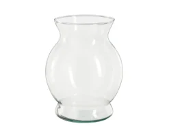 MICA Vase Jazz 20 cm x Ø 12,5 cm Transparent