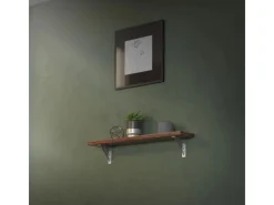 ML-Design Schweberegale^2 Stück Regalhalterung 12x12cm Aluminium Schwebende Regalwinkel