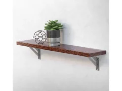 ML-Design Schweberegale^2 Stück Regalhalterung 12x12cm Aluminium Schwebende Regalwinkel