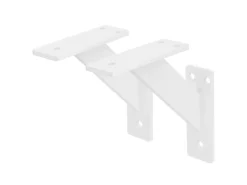 ML-Design Schweberegale^2 Stück Regalhalterung 120x120mm Aluminium Schwebende Regalwinkel