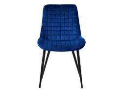 ML-Design Stühle^Esszimmerstühle 2Er Set Sitzfläche aus Samt mit Rückenlehne