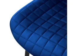 ML-Design Stühle^Esszimmerstühle 2Er Set Sitzfläche aus Samt mit Rückenlehne