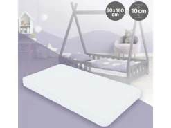 ML-Design Betten^Kindermatratze 80 x 160 x 10 cm Schadstoffgeprüft für Baby Junior