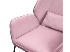 ML-Design Loungesessel mit Leinenbezug mit Armlehne und Rückenlehne