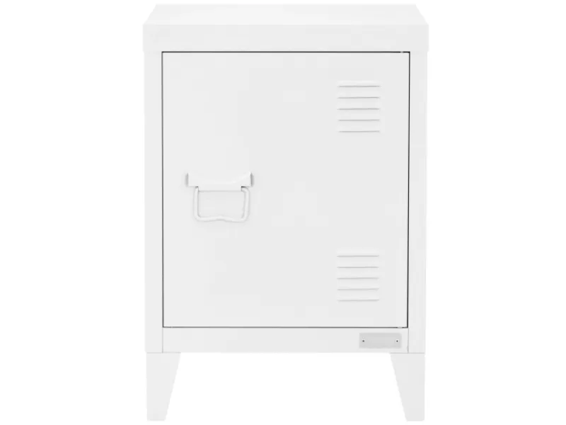 ML-Design Tische^Nachttisch in 40x30x58 cm aus Stahl Industriedesign