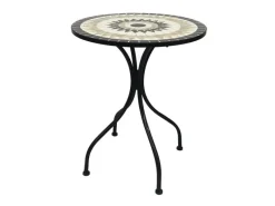 Mojawo Mosaik^3teilig Mosaik Sitzgarnitur Gartengarnitur Balkonmöbel Bistroset