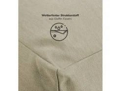 mokebo Sessel^Outdoor Sitzsack Der Summerdream Bean Bag mit Füllung oder Gartenliege in Sand