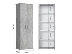 mokebo Schränke^Schrank in Der Lange Mehrzweckschrank Allzweckschrank oder Aufbewahrungsschrank