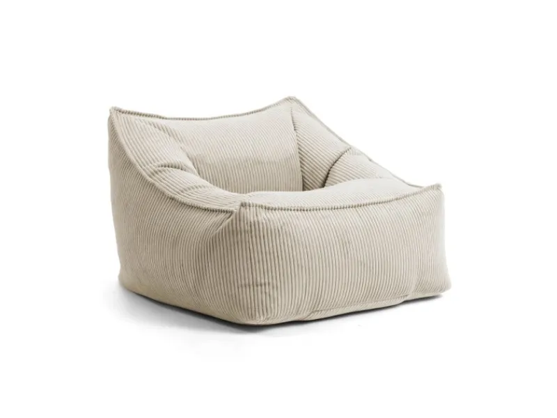 mokebo Sessel^Sitzsack Sessel aus Cord Der Lümmel XXL Sitzsack Cord Sessel oder Sitz Sessel in