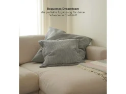 mokebo Sofas^Sofakissen aus Cord Das Wölkchen Couchkissen oder Flatterkissen in