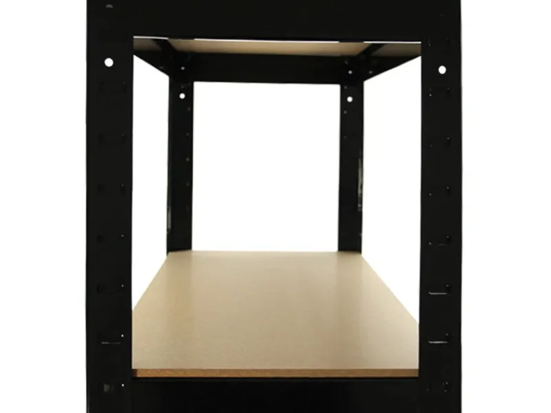 Monstershop 3 x Monster Racking T-Rax 75cm Lagerregal Schwarz mit Gratis Gummihammer