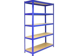 Monstershop Regalsysteme|Büroregale^3 x T-Rax Lagerregal 180cm x 120cm x 45cm Blau