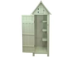 Monstershop Eckregale^Gartenschrank aus Holz Grün