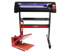 Monstershop 720mm LED Schneideplotter Inklusive 38cm Transferpresse & Software