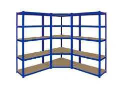 Monstershop Eckregale^Monster Racking Sparangebot 1 x T-Rax 90cm Eckregal + 2 x T-Rax 90cm in Blau