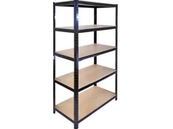 Monstershop Regalsysteme^Monster Racking T-Rax Lagerregal Schwarz 180 x 90 x 45cm