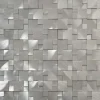 Mosaik^Mosaik Aluminium Silver 3D 30 cm x 31,5 cm