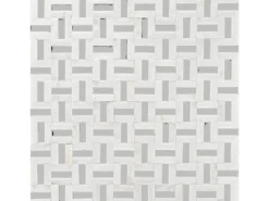 Mosaik Marmor & Aluminium Greek White 30 cm x 30 cm