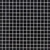 Mosaikmatte Art Glas Schwarz 32,7 cm x 32,7 cm
