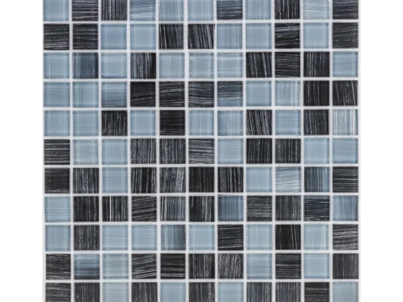 Mosaik^Mosaikmatte Glas 30 cm x 30 cm