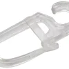 mydeco Türvorhänge|Vorhänge^Gardinenhaken Glasklar für 1,6 cm Gardinenringe
