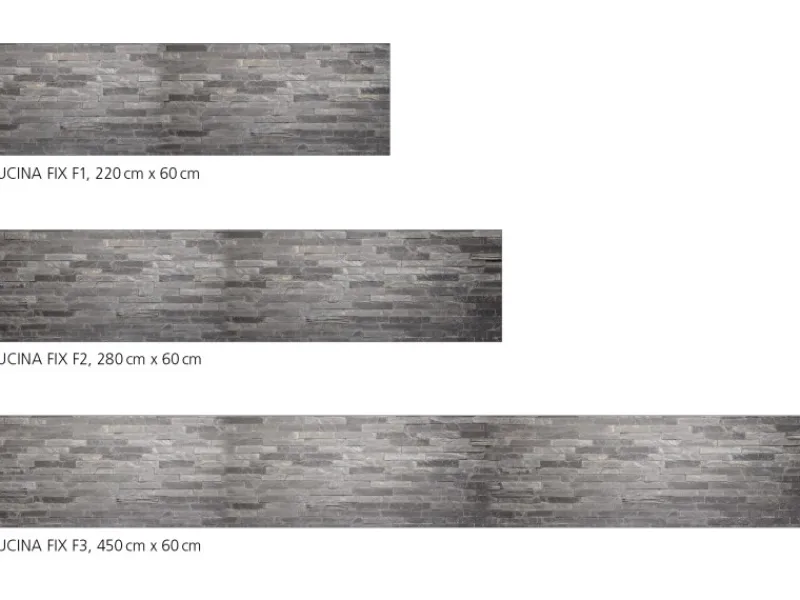 Myspotti Küchenrückwandfolie Black Bricks Selbstklebend 280 cm x 60 cm