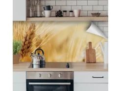 Myspotti Küchenrückwandfolie Korn Selbstklebend 220 cm x 60 cm
