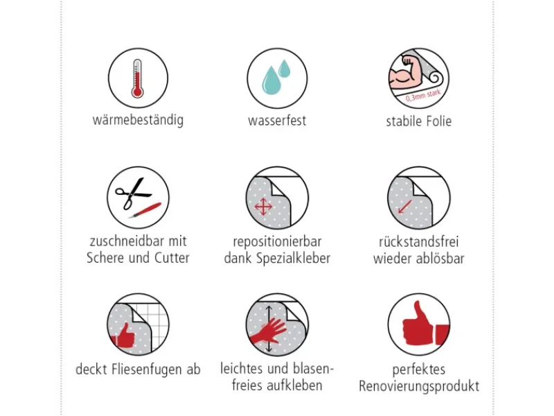 Myspotti Küchenrückwandfolie Fresh Spice Selbstklebend 450 cm x 60 cm