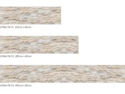 Myspotti Küchenrückwandfolie Bruchsteinwand Beige Selbstklebend 450 cm x 60 cm