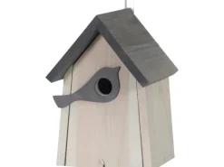 Vogelbedarf^Nistkasten mit Vogelfigur FSC®