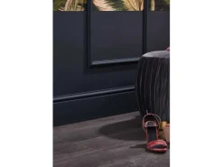 Zierprofile^NOEL & MARQUET NMC FL1 WALLSTYL Sockelleiste Zierleiste Stuckleiste 2 m 200 cm x 1,3 cm x 8 cm Weiß