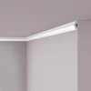 Zierprofile^NOEL & MARQUET NMC I NOMASTYL Eckleiste Zierleiste Stuckleiste 2 m 200 cm x 1,6 cm x 3,8 cm Weiß