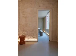 Zierprofile^NOEL & MARQUET NMC IL10 WALLSTYL Sockelleiste Zierleiste Stuckleiste für Indirekte Beleuchtung 2 m 200 cm x 2,3 cm x 8 cm Grau