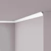 NOEL & MARQUET NMC WT8 WALLSTYL Eckleiste Zierleiste Sockelleiste 2 m 200 cm x 2 cm x 3 cm Weiß