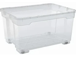 OBI Aufbewahrung^Allzweckbox Santos Oversize 41 cm x 77,5 cm x 58 cm 140 l Transparent