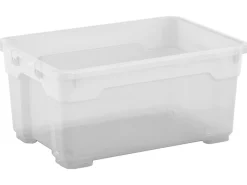 OBI Allzweckbox Santos XS 17 cm x 25,5 cm x 38 cm 11 l Transparent