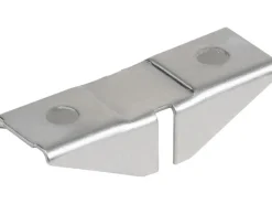 OBI Aufsteckhalter 2-seitig Edelstahl 12 Stück